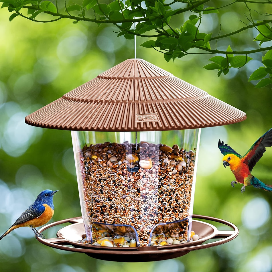 Squirrel-Proof Hanging Bird Feeder