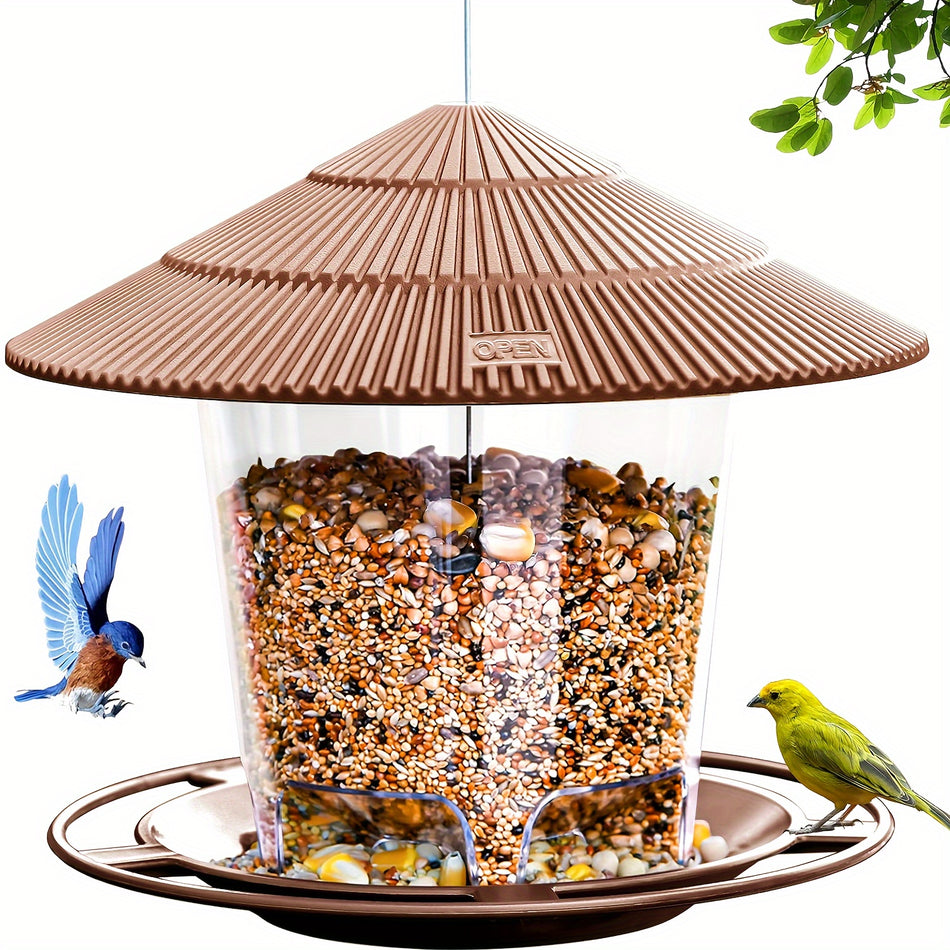 Squirrel-Proof Hanging Bird Feeder