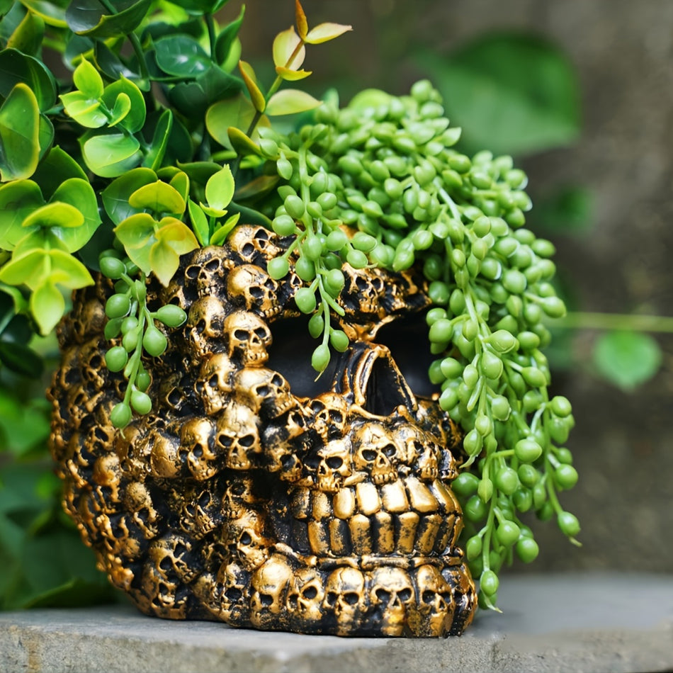 Multi-Head Skull Planter