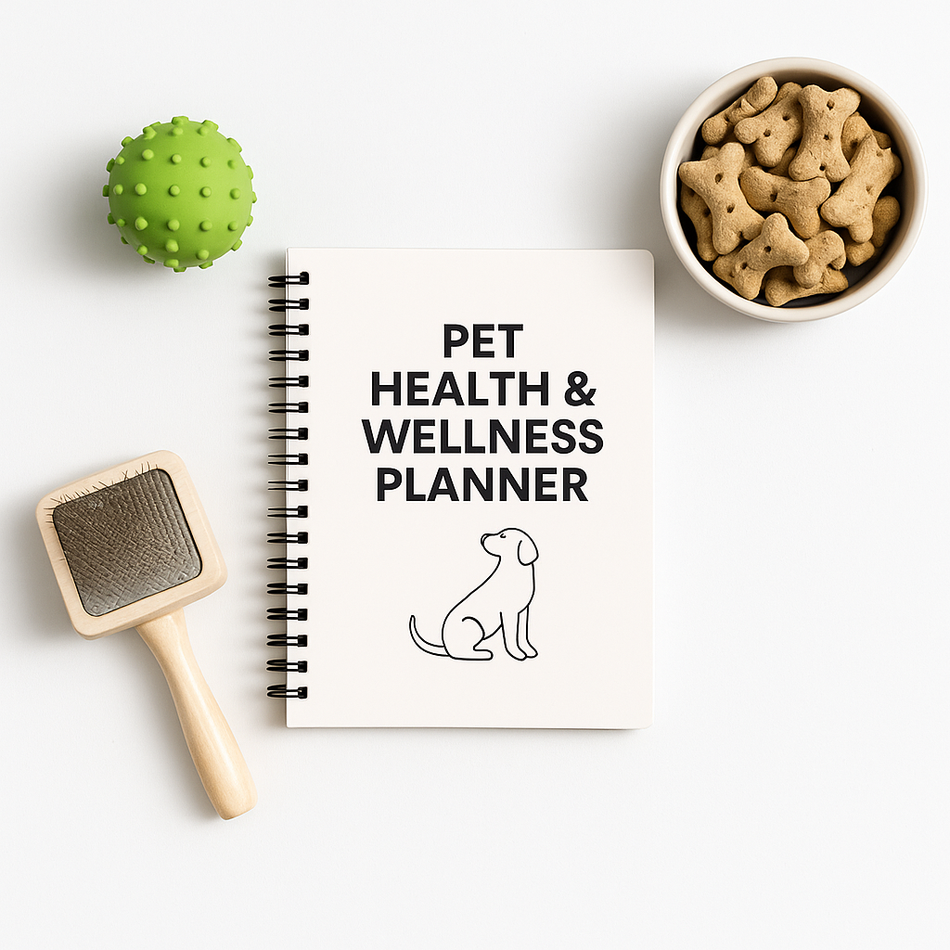 The Complete Daily, Weekly & Monthly Organizer for Pet Parents
