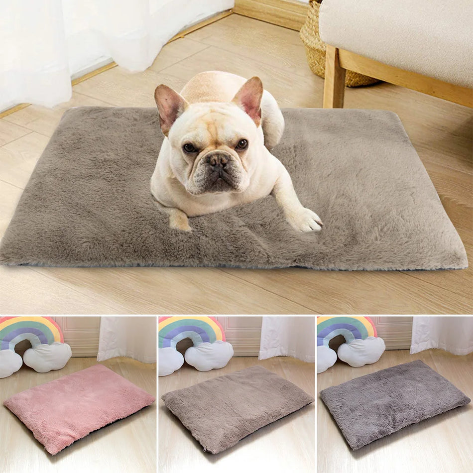 Plush Pet Bed Warm & Cozy