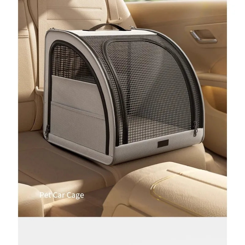 Portable Car Pet Bed Dog Cat Carrier Seat Cover