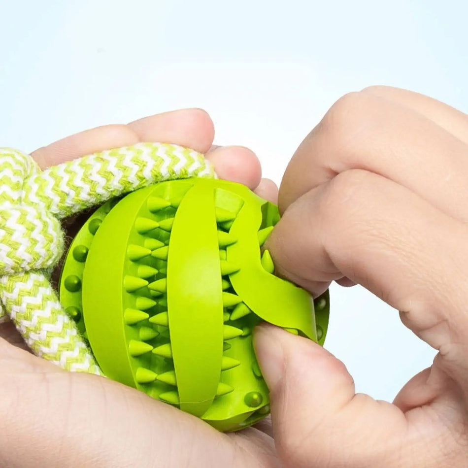 Dog Toys Balls Interactive Treat Rope