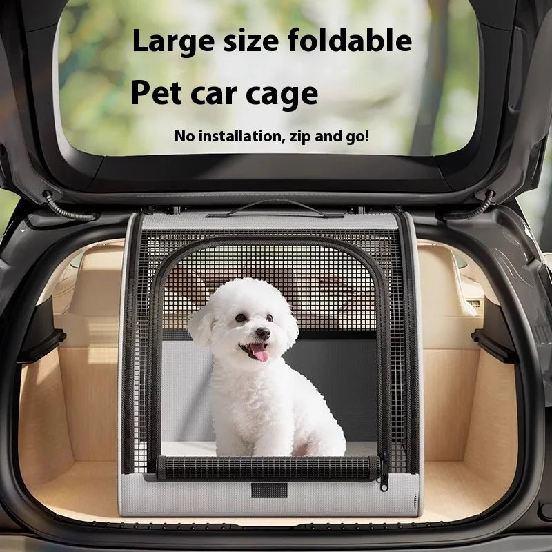 Portable Car Pet Bed Dog Cat Carrier Seat Cover