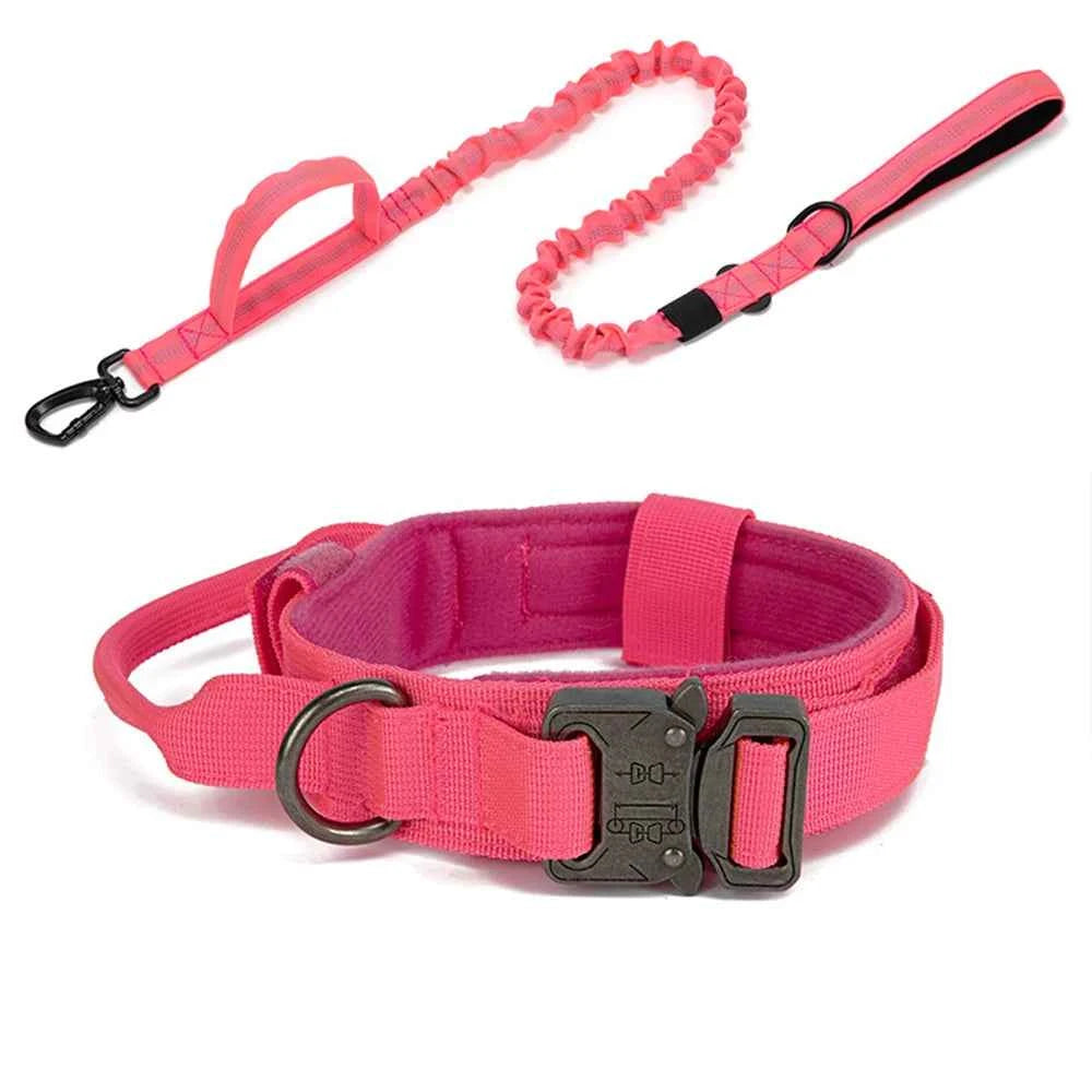 Collar Leash Set Nylon Material Collar