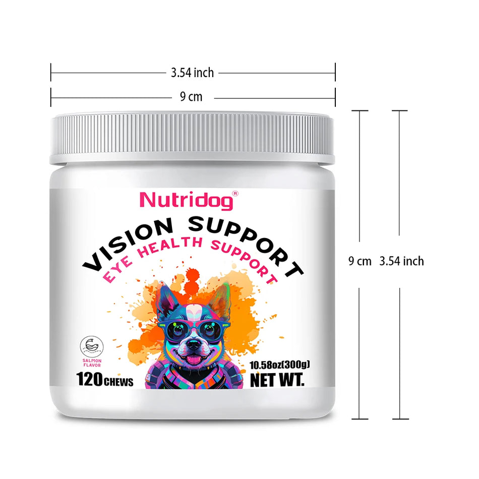 Dog Eye Nutritional Supplements, Supports Vision