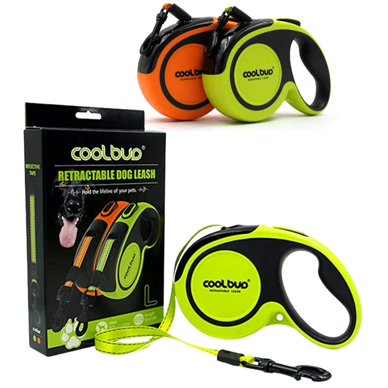 5m Luxury Leashes Retractable Leash Large