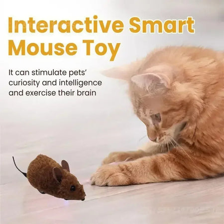 Interactive Mouse Toy Plush Simulation Sound