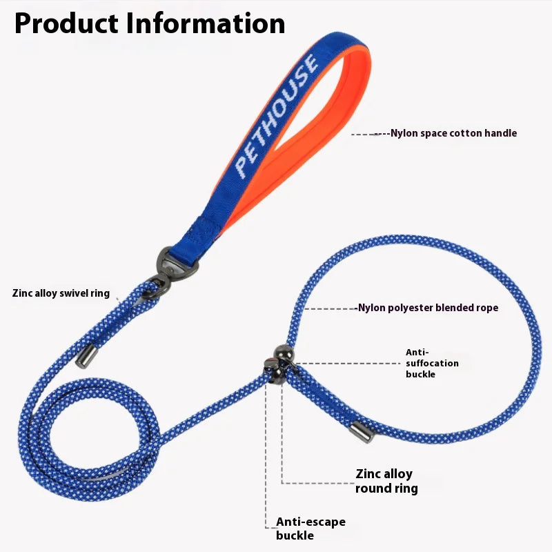 Slip Lead Dog Leash For Puppy Small Dogs Training