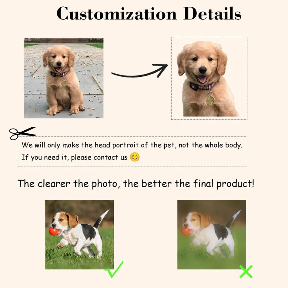 Personalized Photo Plaque Custom Memorial Frame