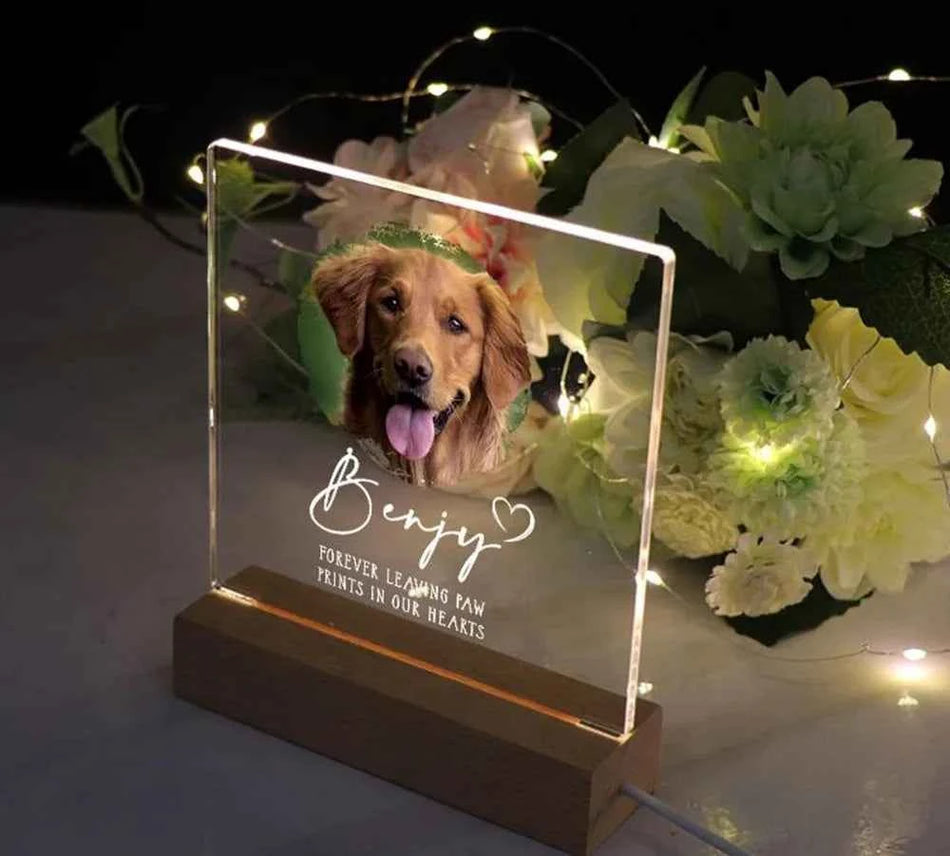Personalized Photo Plaque Custom Memorial Frame