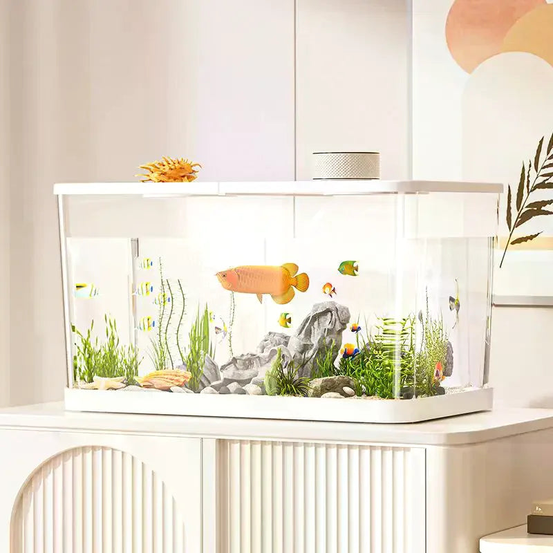 Pet Eco-Friendly Transparent Mini Fish Tank,