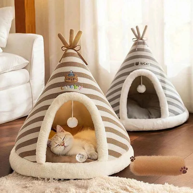 Soft Bed Tent Kitten House Cave