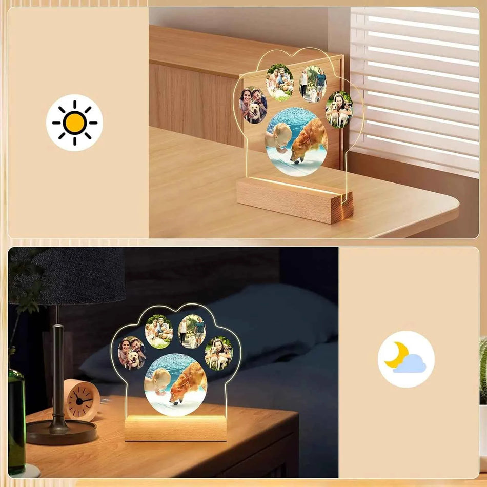 Personalized Acrylic Photo Frames Memorial Night