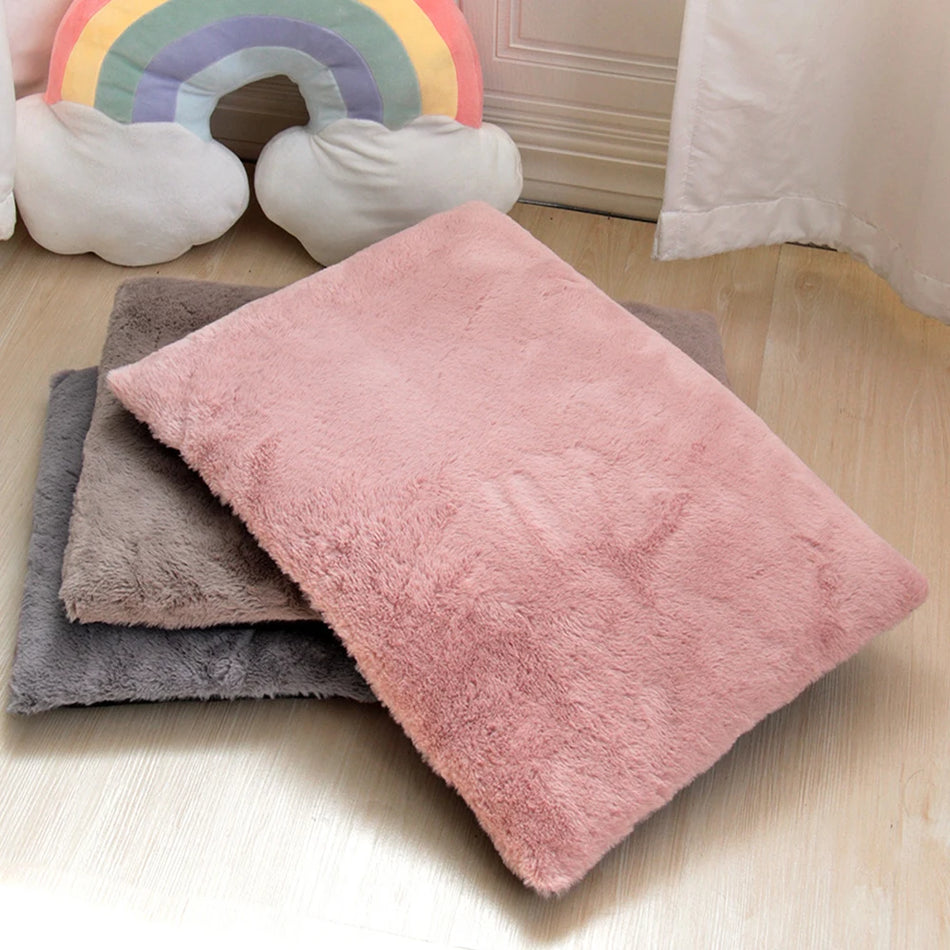 Plush Pet Bed Warm & Cozy