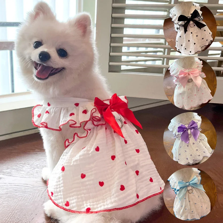 Pet Dresses Clothes For Spring
