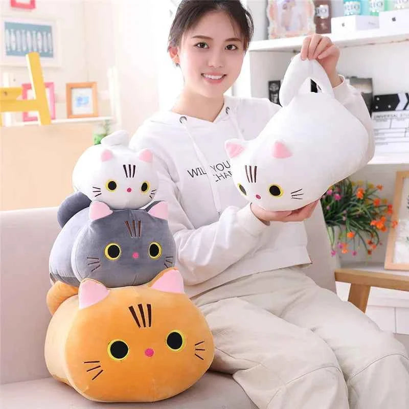 20Cm Cute Soft Cat Plush Pillow