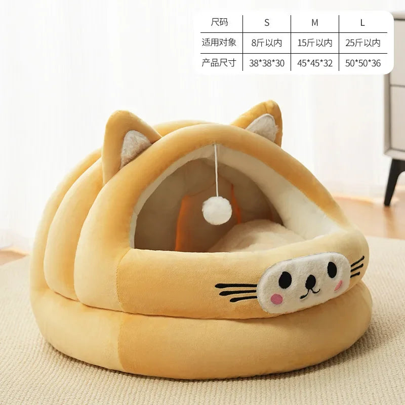 Bed Basket Bed Cozy Kitten Cushion