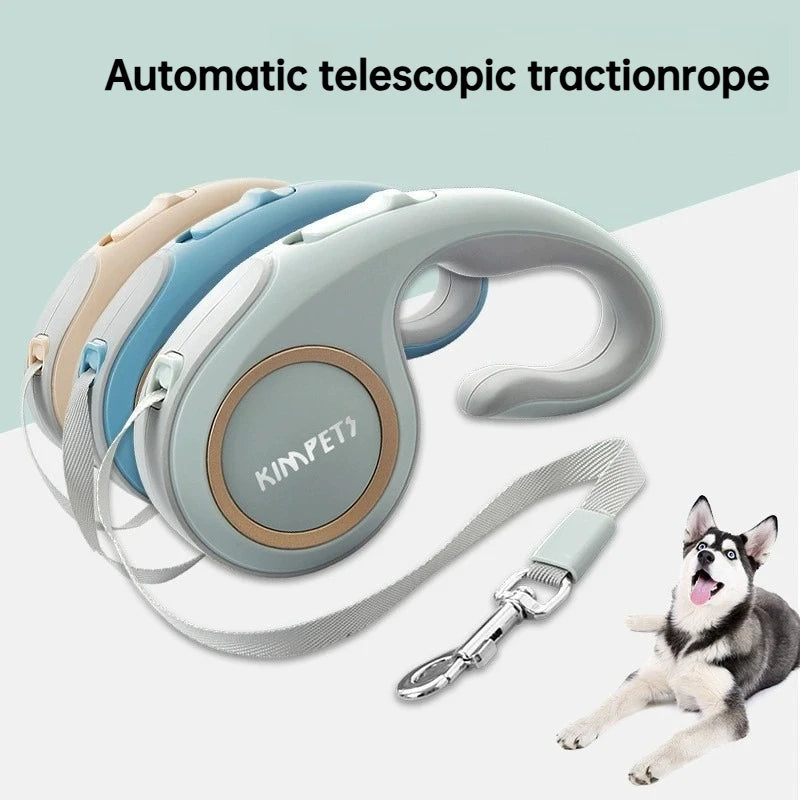 Simple Pet Leash Automatic Retractable Durable Travel Pet Supplies