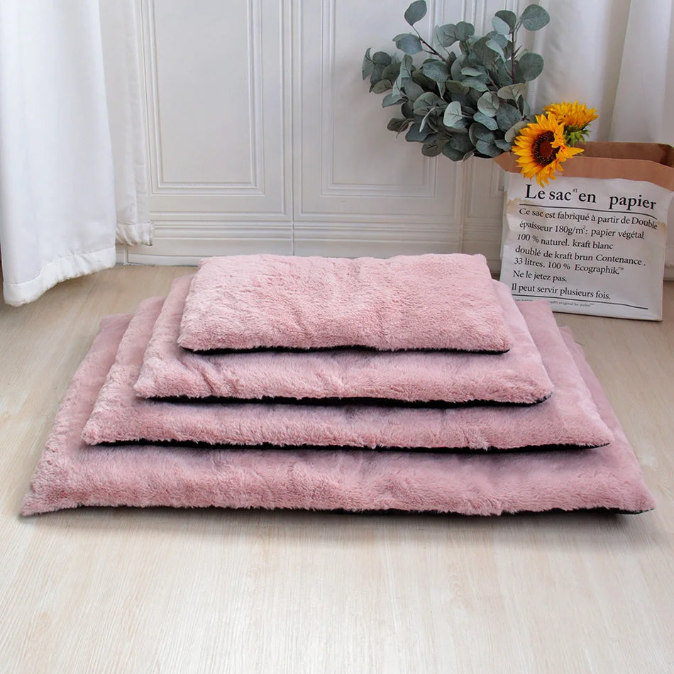 Plush Pet Bed Warm & Cozy