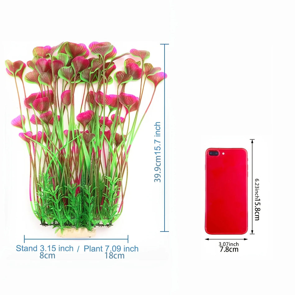 Lifelike Artificial Aquarium Plant Decorations -