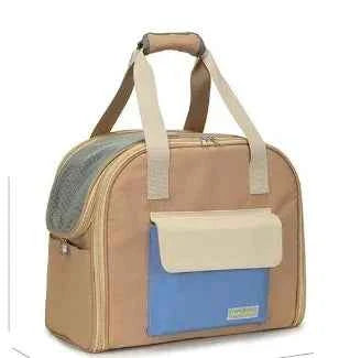 Pet Carrier Bag for Cats Travel Backpack and Transport for Dogs  - Expandable Tunnel and Multiple Shoulder Strap Options