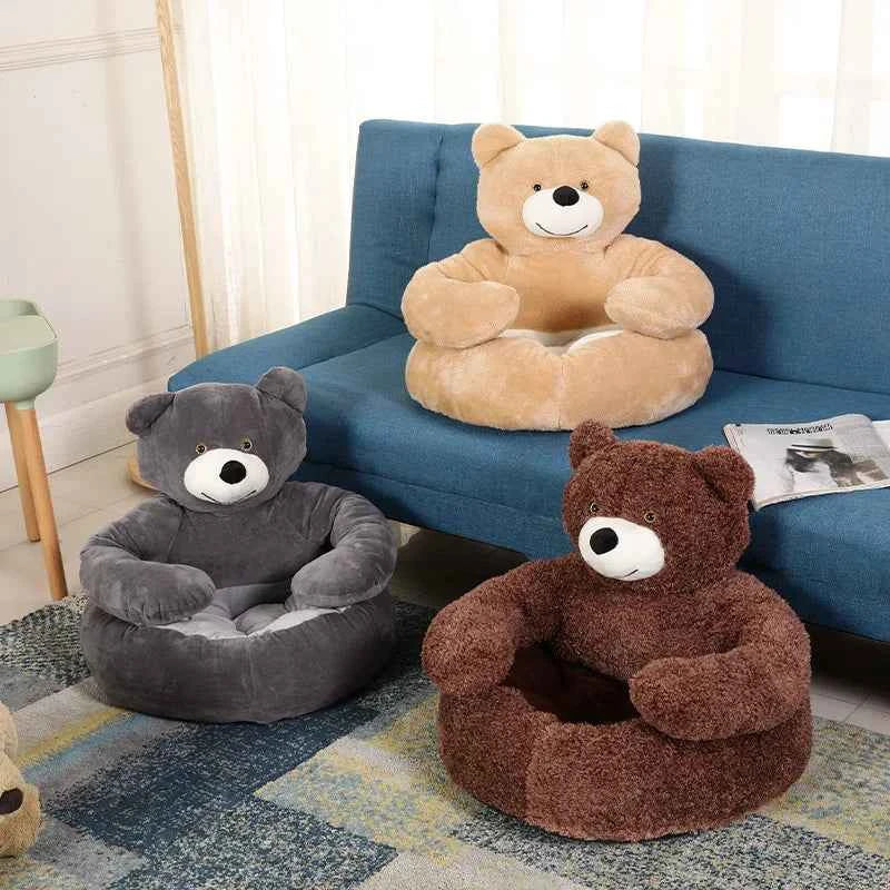 Plush House Bed Winter Warm Bear