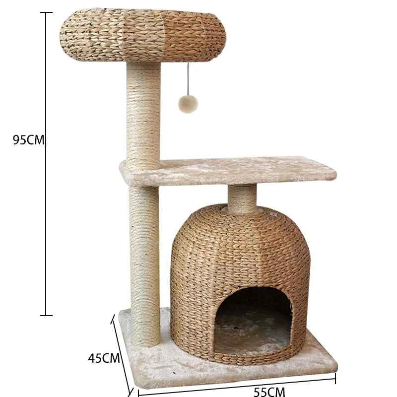 Hot Sell New Design Cat Scratcher Pet Toy Cat Tree Tower House