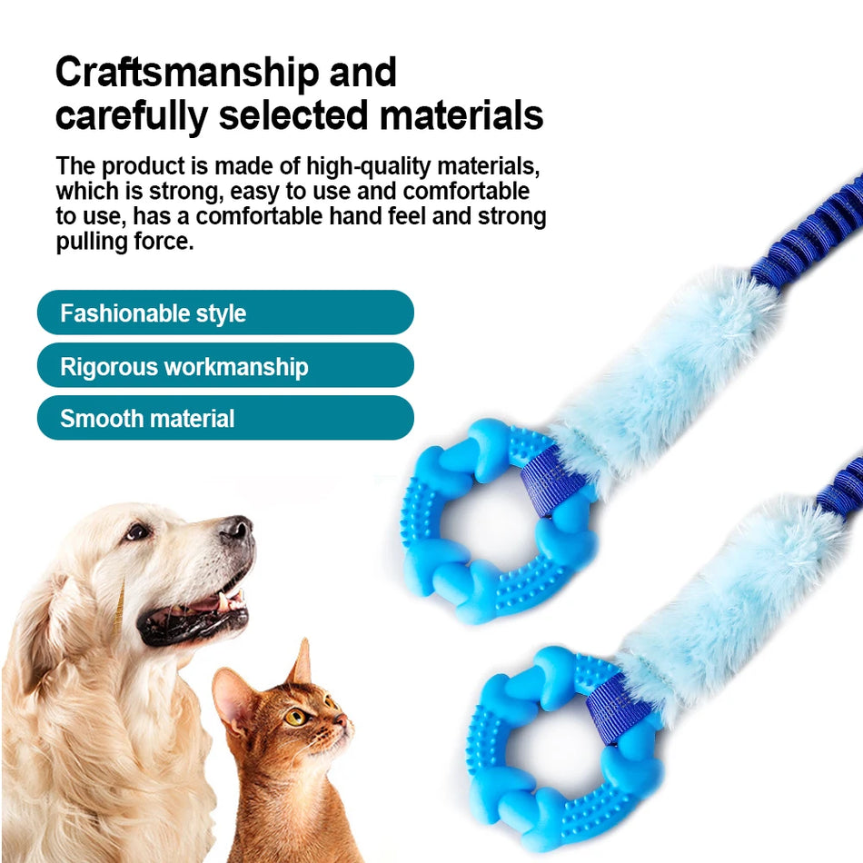 Chew Toys Rubber Bone Plush Toy