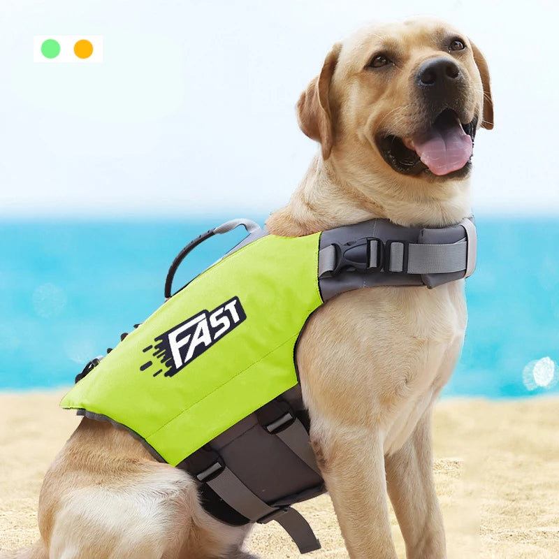 Pet Swimming Life Jacket Safety Vest For Dogs Swim Fashion