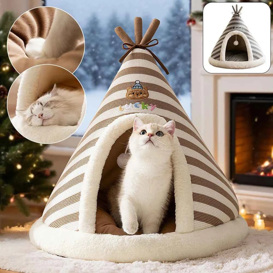 Soft Bed Tent Kitten House Cave
