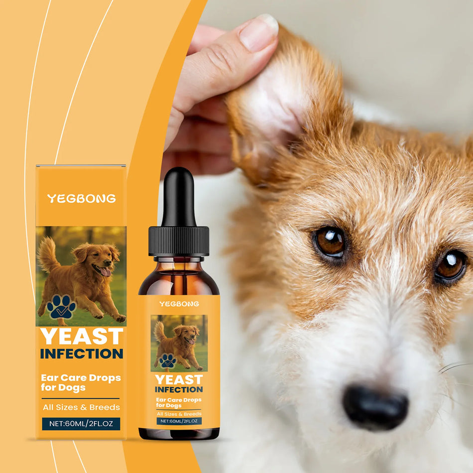 Dog Ear Care Drops Relieve Itching