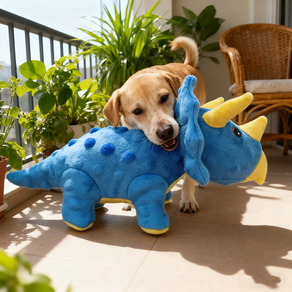 Resistant Chewable Plush Interactive Toy Sound