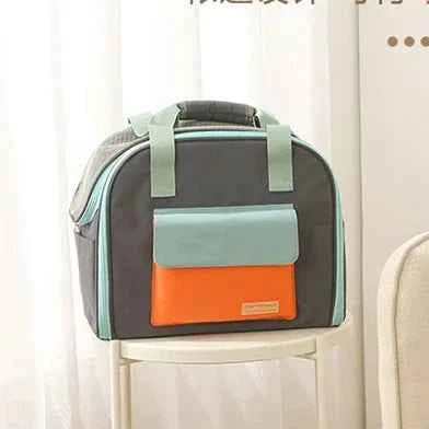 Pet Carrier Bag for Cats Travel Backpack and Transport for Dogs  - Expandable Tunnel and Multiple Shoulder Strap Options