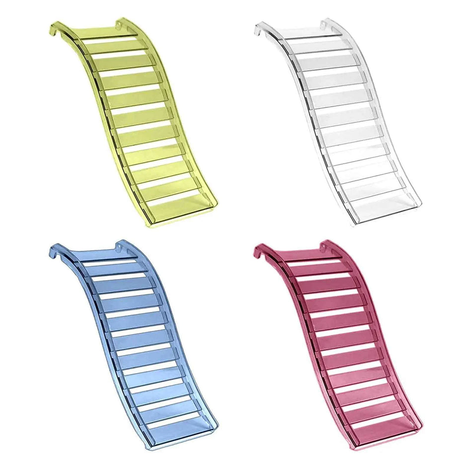 Hamster Ladder Hut Accessory for Platform Stable for Cage Decor Bridge for Hedgehog Small Pets Small Animals Rats Gerbils