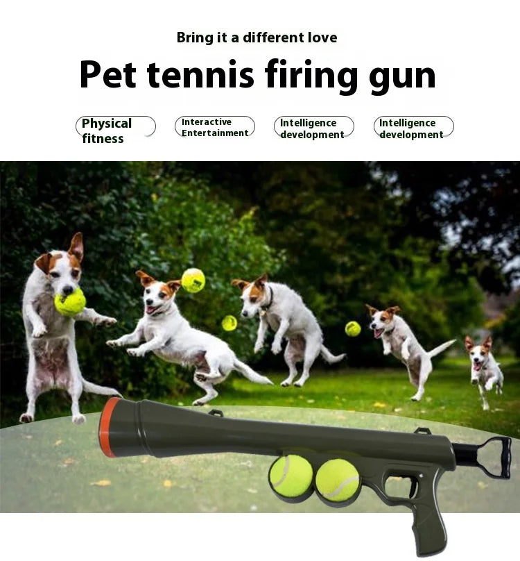 Tennis Training Shooting Gun Supplies Launcher