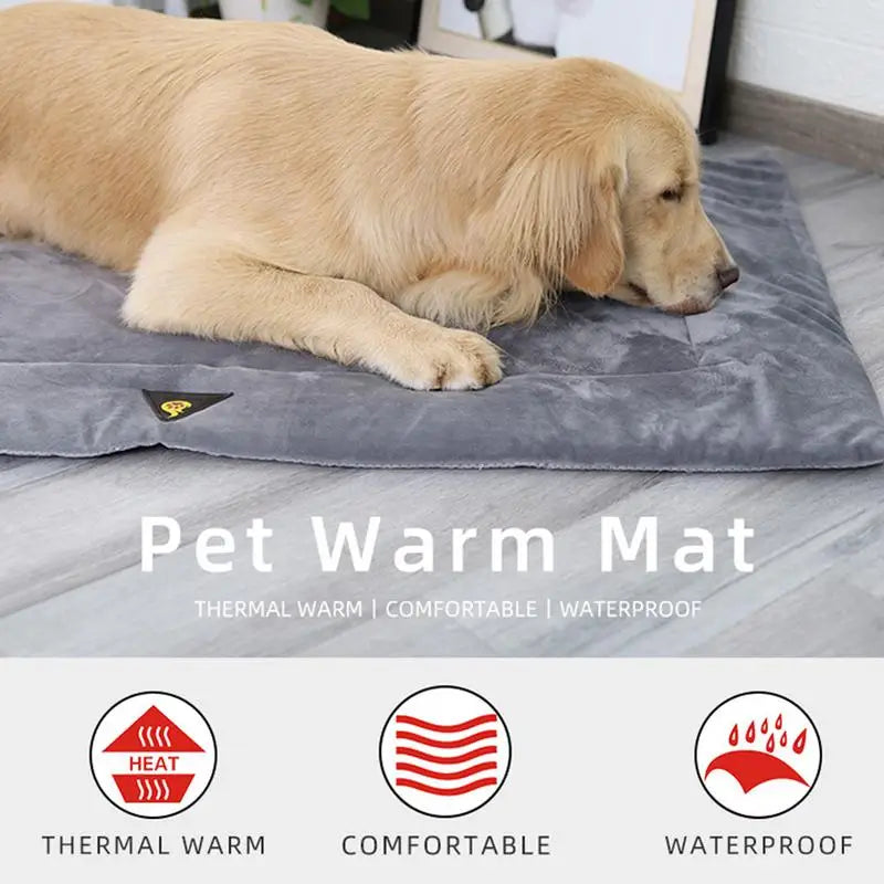 Self Heating Bed Comfortable Flannel Mat