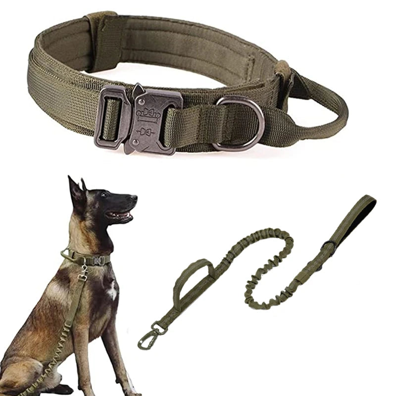 Tactical Collar Leash Set Military Collar