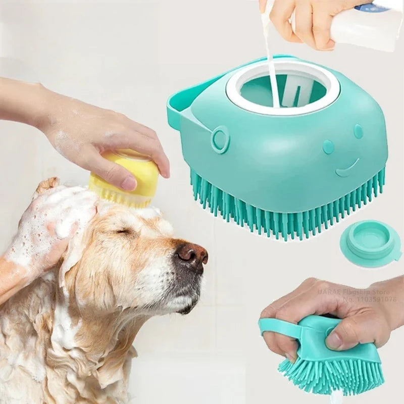 Dog Bathing Brush Pet Massage Brush