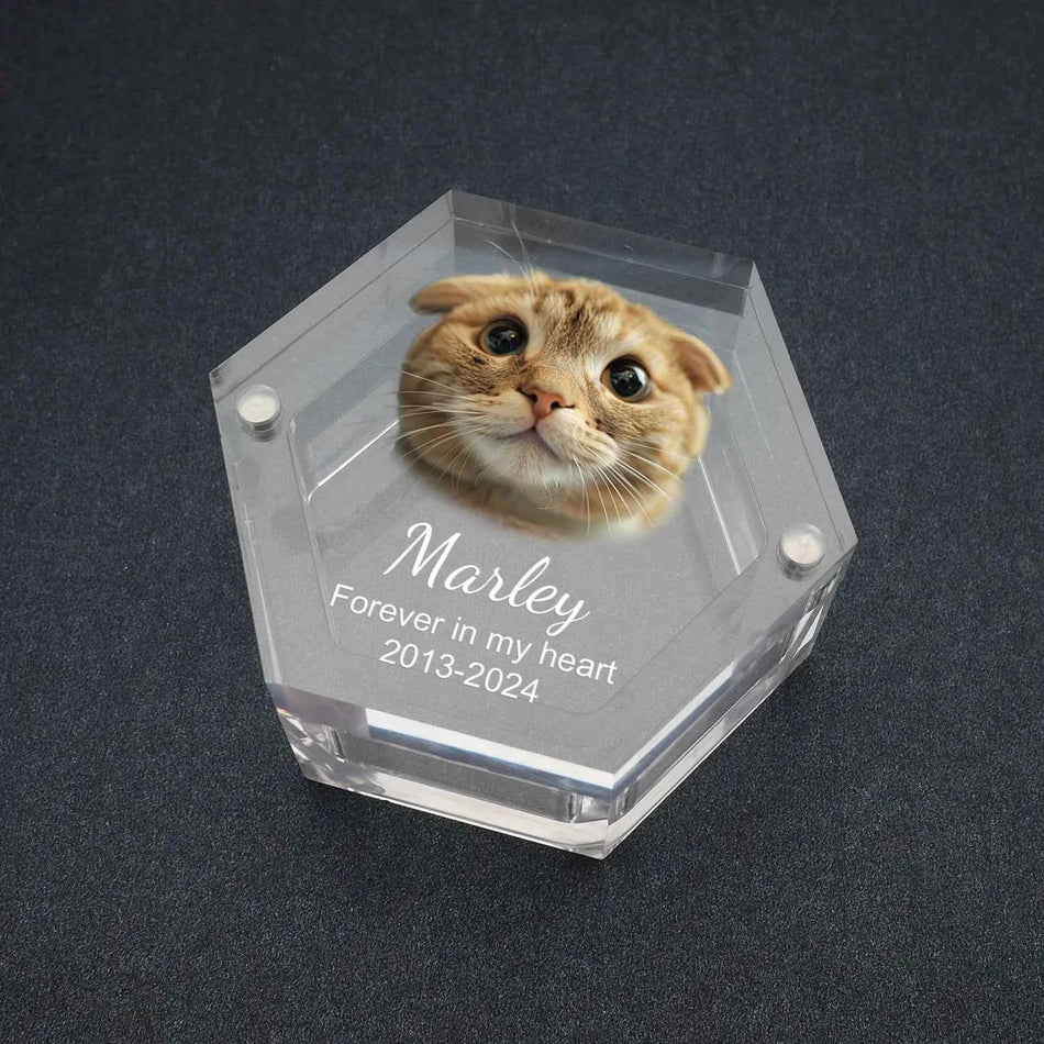 Personalized Keepsake Box Photo Customized Hair