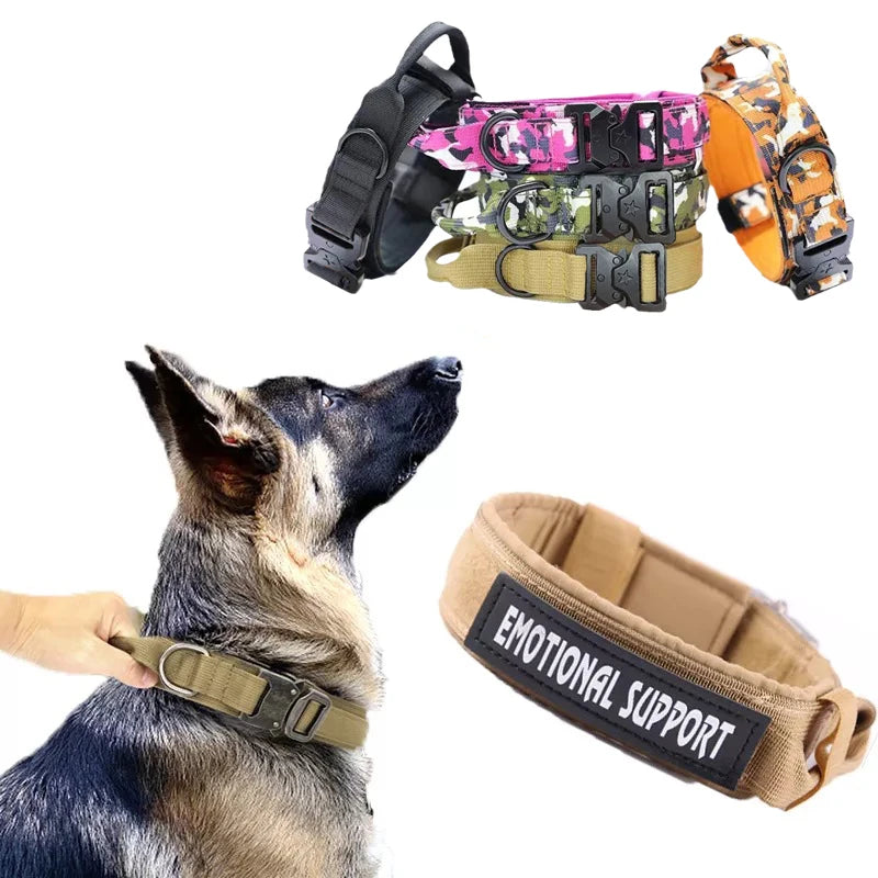 Training Police Tactical Collar Leash Heavy