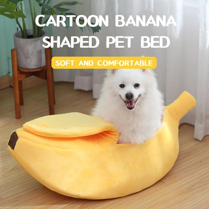 Banana Bed House Funny Cute Cozy