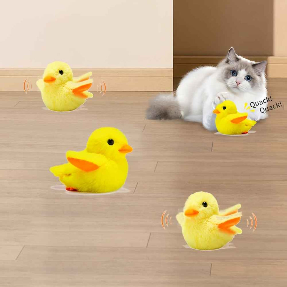 2pcs Rechargeable Flapping Duck Toys Lifelike
