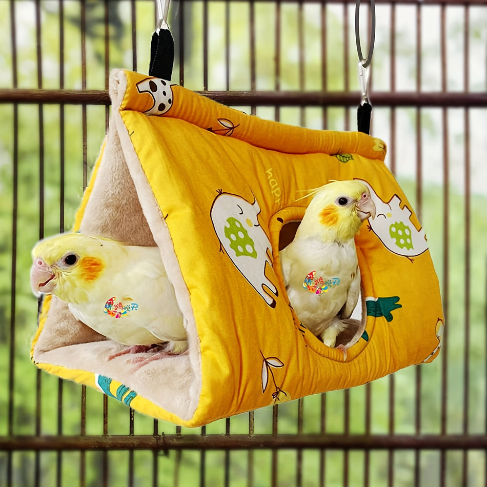 Triangle Flannel Bird Hammock