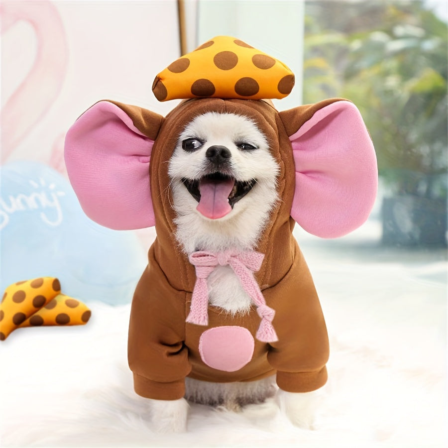 Halloween Cosplay Dog Hoodie (Warm & Cozy)
